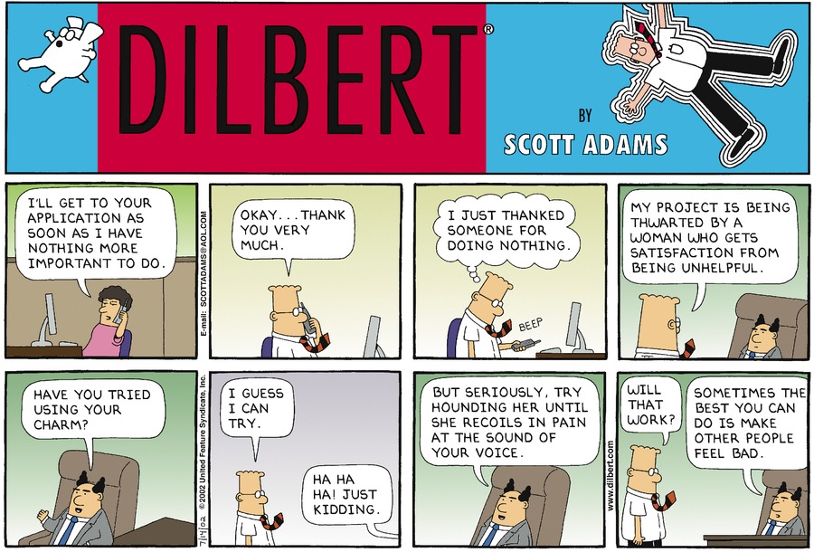 Dilbert Cartoon